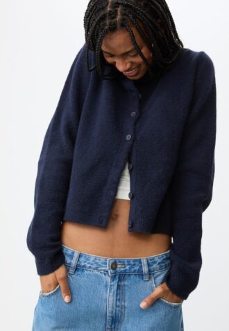Chaqueta de punto con botones