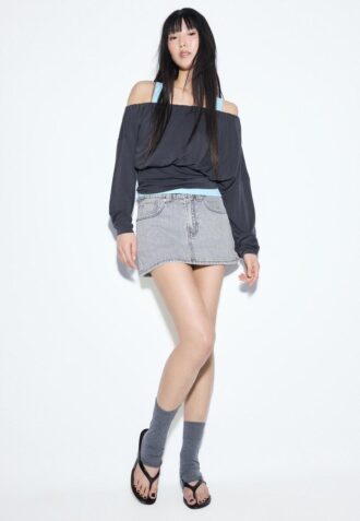 D62 Skort vaquera