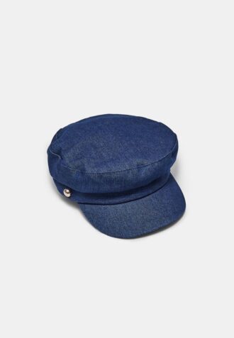 Gorra marinera de denim