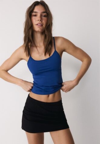 Skort básica de punto