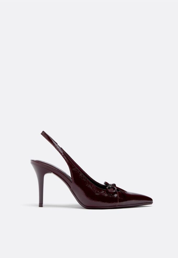 Zapatos de tacón con lazo Zapatos de tacón con lazo