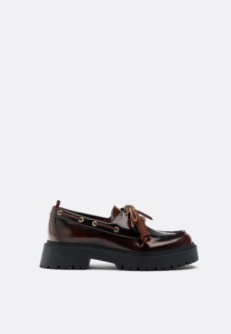 Zapatos náuticos con plataforma
